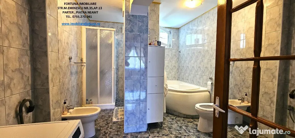 Apartament 4 camere decomandate, etaj 2,boxa,Maratei- zona Scoala nr.2 - Piatra-Neamt (Neamt)