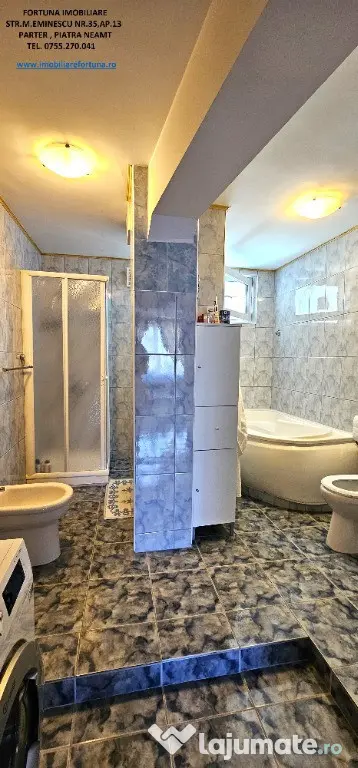 Apartament 4 camere decomandate, etaj 2,boxa,Maratei- zona Scoala nr.2 - Piatra-Neamt (Neamt)