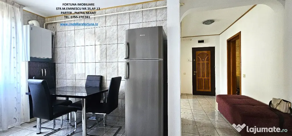 Apartament 4 camere decomandate, etaj 2,boxa,Maratei- zona Scoala nr.2 - Piatra-Neamt (Neamt)