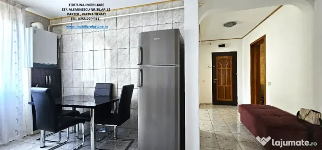 Apartament 4 camere decomandate, etaj 2,boxa,Maratei- zona Scoala nr.2 - Piatra-Neamt (Neamt)