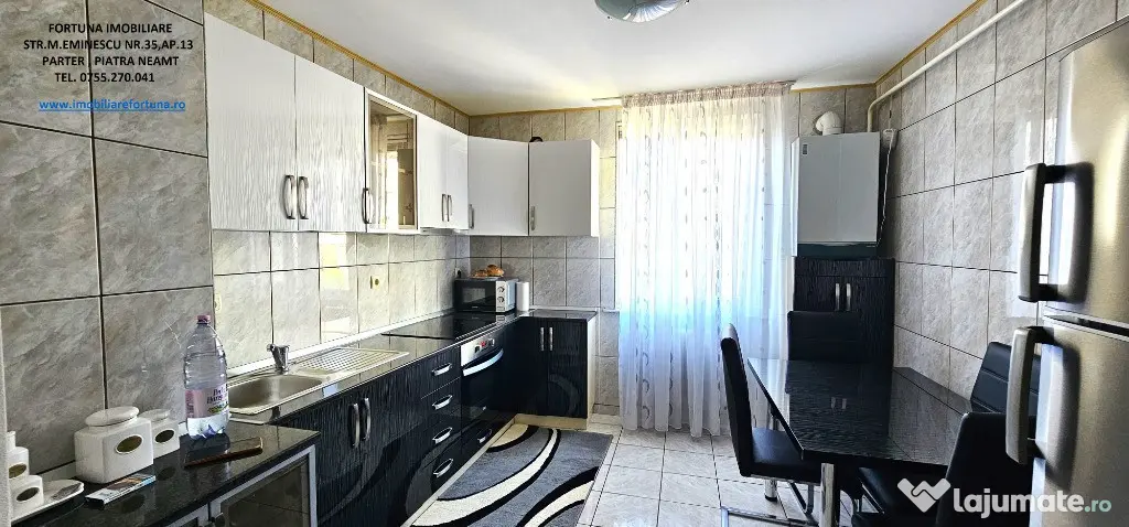 Apartament 4 camere decomandate, etaj 2,boxa,Maratei- zona Scoala nr.2 - Piatra-Neamt (Neamt)