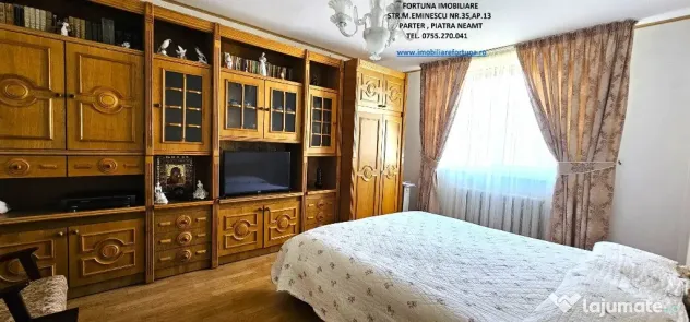 Apartament 4 camere decomandate, etaj 2,boxa,Maratei- zona Scoala nr.2 - Piatra-Neamt (Neamt)