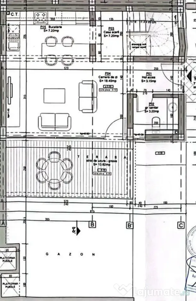 Vila 4cam-indiv. la calcan/centru Popesti Leordeni - Popesti Leordeni (Bucuresti-Ilfov)