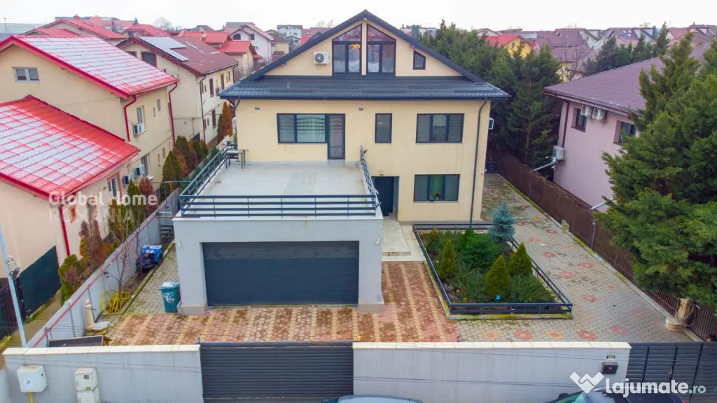 Pantelimon | Vila 8 Camere 556 MP + Teren 1038 MP + Garaj | - Pantelimon (Bucuresti-Ilfov)