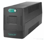 Ups spacer line interactive fara management, 600va/360w, avr, 2 x schuko, led indicator, 1 baterie 1