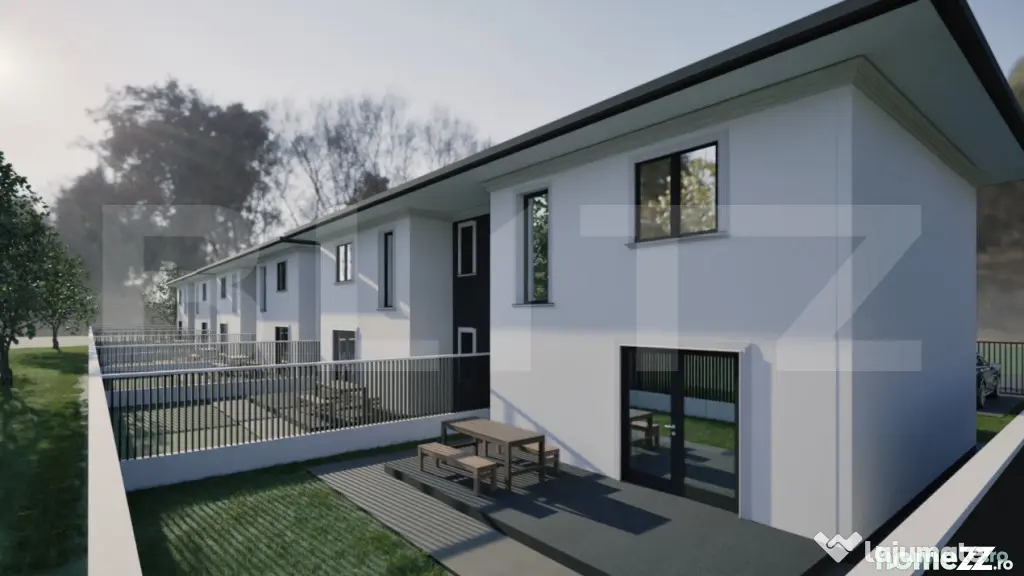Duplex modern în Ipotesti – 105 mp utili, teren 2,5 ari - Suceava (Suceava)