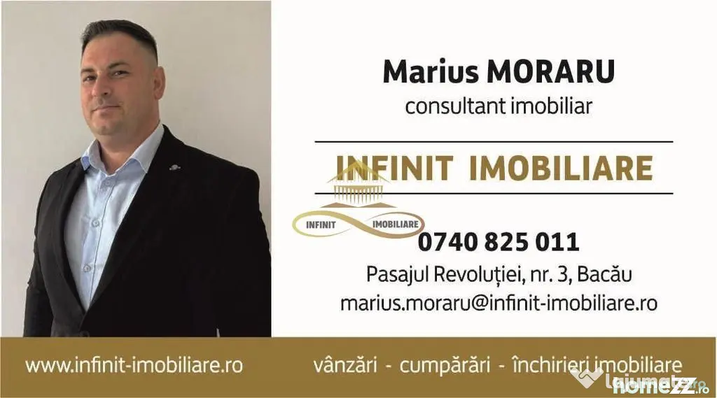 De vanzare apartament 2 camere decomandate Bacau - Bacau (Bacau)