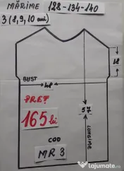 Costum Mar rosu pentru copii 8-9-10-11-12-13 ani 
