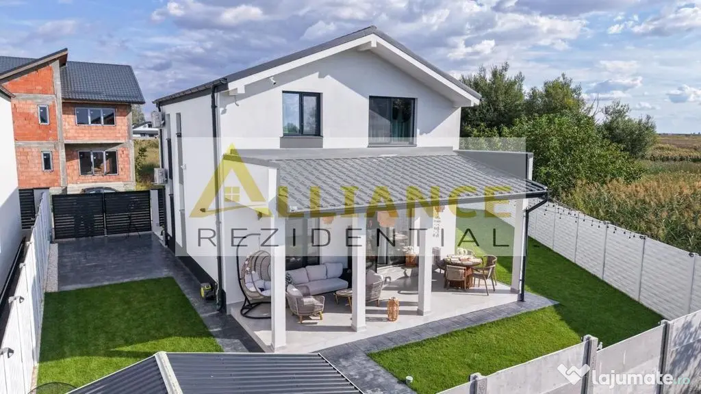 CASĂ INDIVIDUALĂ DE VÂNZARE (120 MP) CU 370 MP TEREN -COMUNA BERCENI - Berceni (Bucuresti-Ilfov)