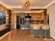 Apartament ultrafinisat 2 camere, 53 mp, terasa 12 mp, garaj