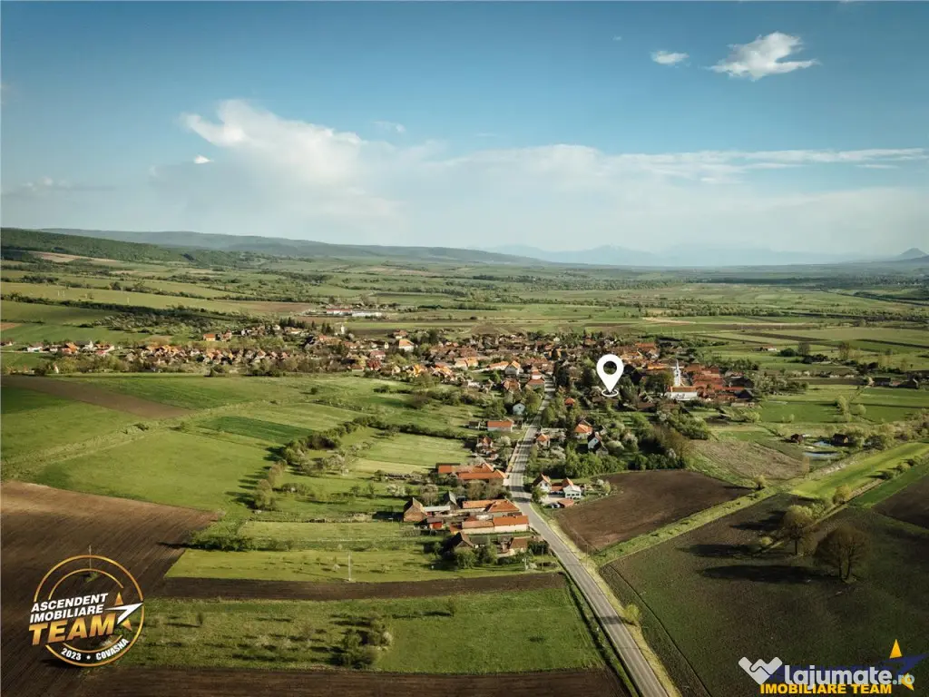 Casa familiala cu: teren 2.822 mp intravilan, sauna, atelie - Capeni (Covasna)