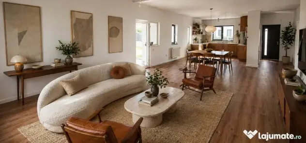 Vilă 320 mp, teren 420 mp Domnești, Hâtz Residence