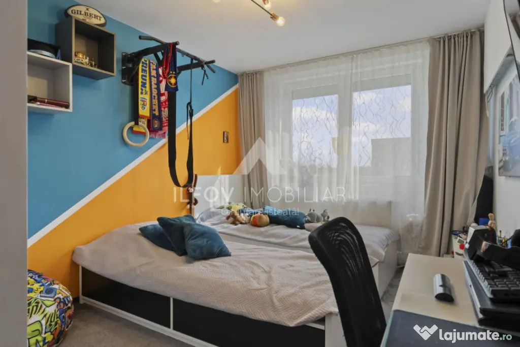 Otopeni, Apartament 3 camere, 78mp, parcare, centrală - Otopeni (Bucuresti-Ilfov)