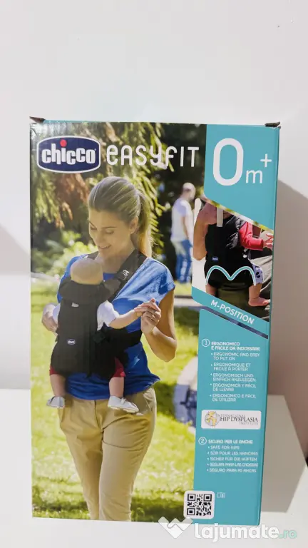 Marsupiu ergonomic chicco easyfit 0+