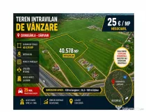 Teren intravilan 40.578 mp Ciorogârla-Dârvari | 25 €/mp | Ideal dezvoltare