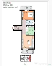 Apartamente cu 2 camere in bloc nou Bragadiru