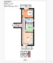 Apartamente cu 2 camere in bloc nou Bragadiru