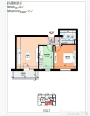 Apartamente cu 2 camere in bloc nou Bragadiru
