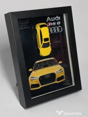 Tablouri Auto 3D cu Machete 1:64 (Porsche, BMW, Audi, Ferrari) 