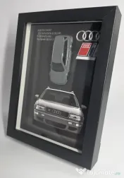 Tablouri Auto 3D cu Machete 1:64 (Porsche, BMW, Audi, Ferrari) 