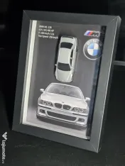 Tablouri Auto 3D cu Machete 1:64 (Porsche, BMW, Audi, Ferrari) 