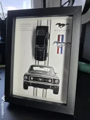 Tablouri Auto 3D cu Machete 1:64 (Porsche, BMW, Audi, Ferrari) 