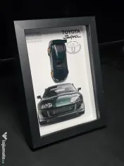 Tablouri Auto 3D cu Machete 1:64 (Porsche, BMW, Audi, Ferrari) 