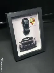 Tablouri Auto 3D cu Machete 1:64 (Porsche, BMW, Audi, Ferrari) 