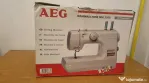 Mașină de cusut electromecanică AEG NM 376S – 26 Programe, accesorii complete, cutie