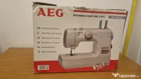 Mașină de cusut electromecanică AEG NM 376S – 26 Programe, accesorii complete, cutie 