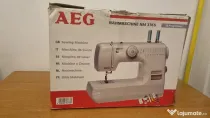 Mașină de cusut electromecanică AEG NM 376S – 26 Programe, accesorii complete, cutie