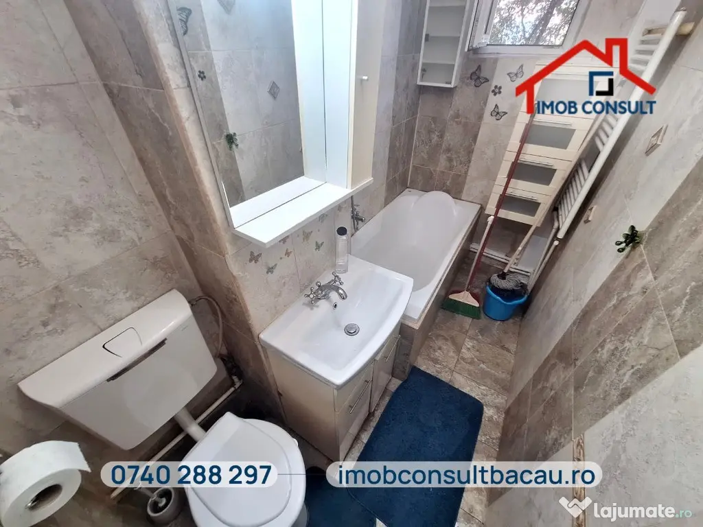 Apartament cu 2 camere de închiriat – Strada Republicii / Narcisa | CE - Bacau (Bacau)