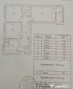 3 camere decomandat, 74 mp, metrou 1 Decembrie 1918