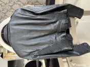 Jachetă biker piele naturală Zara