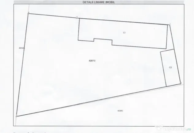 Teren 708 mp | casă demolabilă | front 14m x 40m | P+1E+M - Timisoara (Timis)