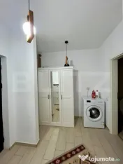 Garsonieră decomandată, 37 mp + balcon, etaj 1, Sânpetru 