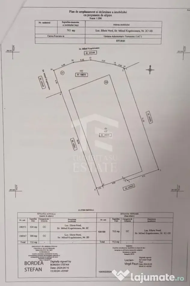 Teren intravilan 712 mp | Eforie Nord | Zonă centrală - Eforie Nord (Constanta)