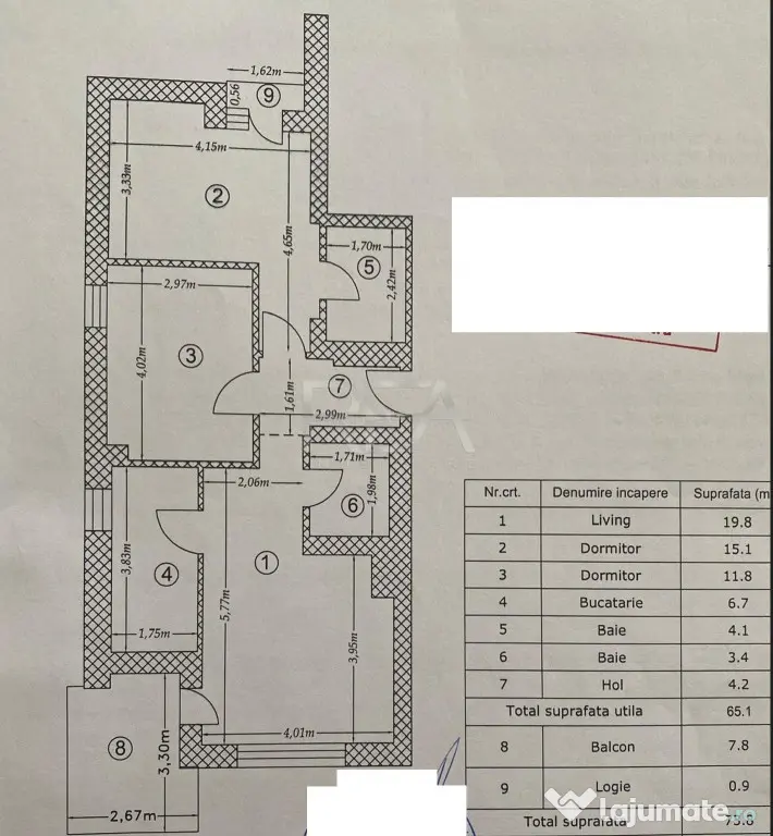 3 camere Pantelimon/Chișinău decomandat, centrală, an 202 - Bucuresti (Bucuresti-Ilfov)
