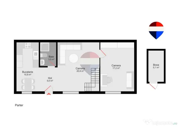 Vânzare apartament 4 camere, acces auto - parcare, Central - Cuza Vodă - Oradea (Bihor)