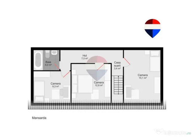 Vânzare apartament 4 camere, acces auto - parcare, Central - Cuza Vodă - Oradea (Bihor)