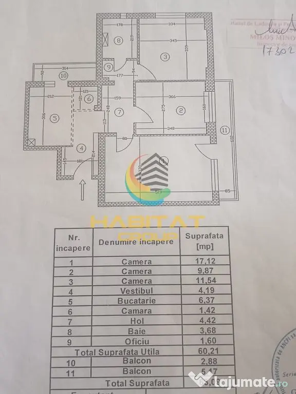 Apartament 3 camere / etaj intermediar / gata de mutare - Bucuresti (Bucuresti-Ilfov)