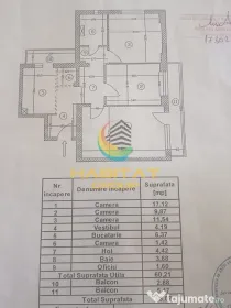 Apartament 3 camere / etaj intermediar / gata de mutare