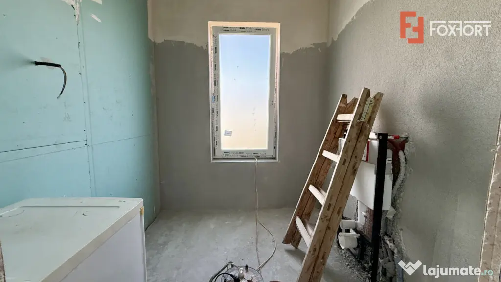 Duplex cu 3 camere si teren de 322 mp, toate utilitatile zon - Mosnita Noua (Timis)
