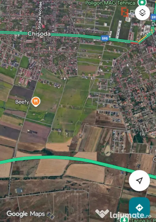 Teren intravilan 721 mp pentru duplex, Giroc - Giroc (Timis)