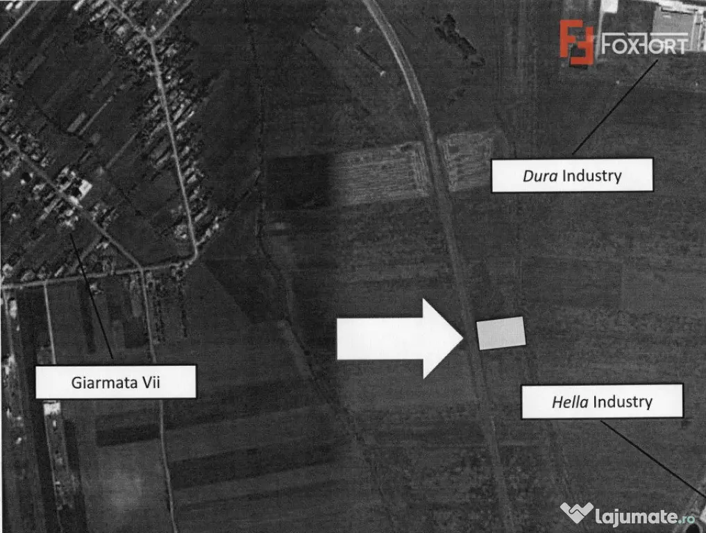 Teren Aeroport 3920 mp cu front stradal la centura de 48,28 - Timisoara (Timis)