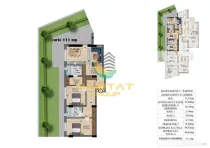 Apartament 3 camere + curte proprie 111mp - langa parc