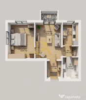 APARTAMENT 2 CAMERE | Et 1/10| ALEXANDRU OBREGIA – FÂNTÂNA F 