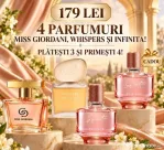 🔥 OFERTĂ ORIFLAME – 4 PARFUMURI LA 179 LEI! 🎁