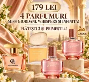 🔥 OFERTĂ ORIFLAME – 4 PARFUMURI LA 179 LEI! 🎁 