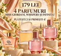 🔥 OFERTĂ ORIFLAME – 4 PARFUMURI LA 179 LEI! 🎁